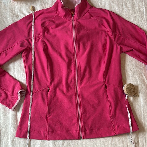 Lucy Women’s Lightweight Full Zip Jacket Pink Size L - Picture 7 of 8